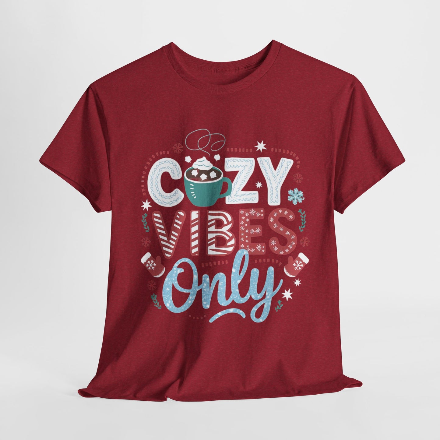 Cozy Vibes Only 2 Heavy Cotton Tee