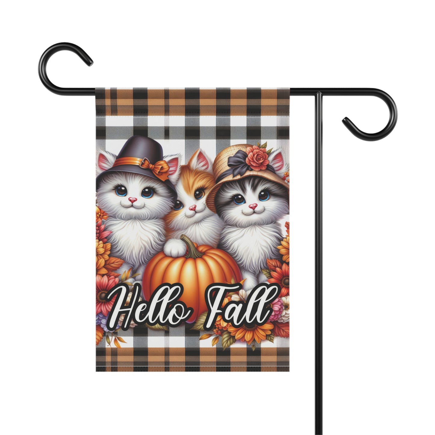 Hello Fall Garden & House Banner