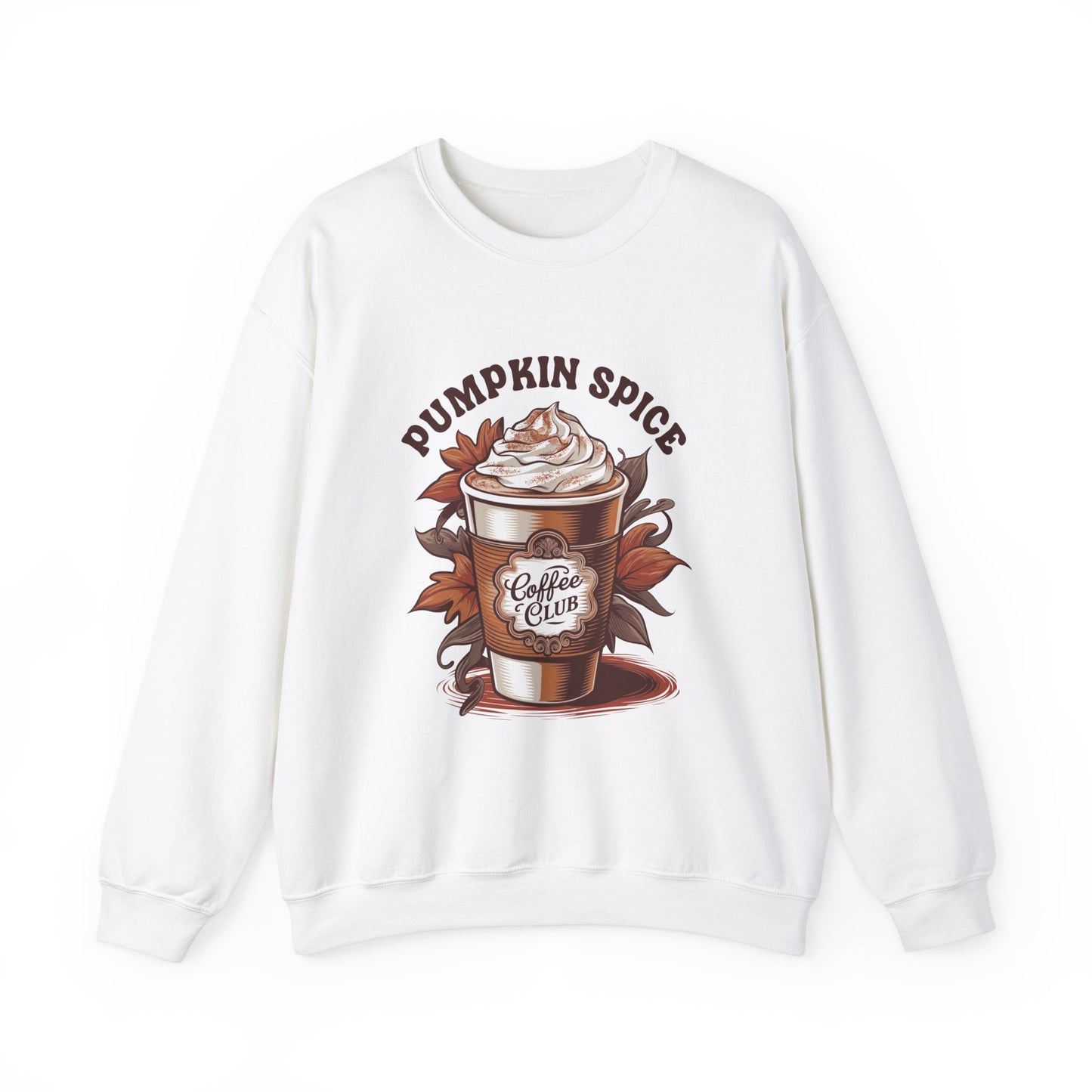 Pumpkin Spice Coffee Club Unisex Heavy Blend™ Crewneck Sweatshirt