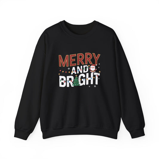 Merry and Bright Christmas 2 Sweatshirt