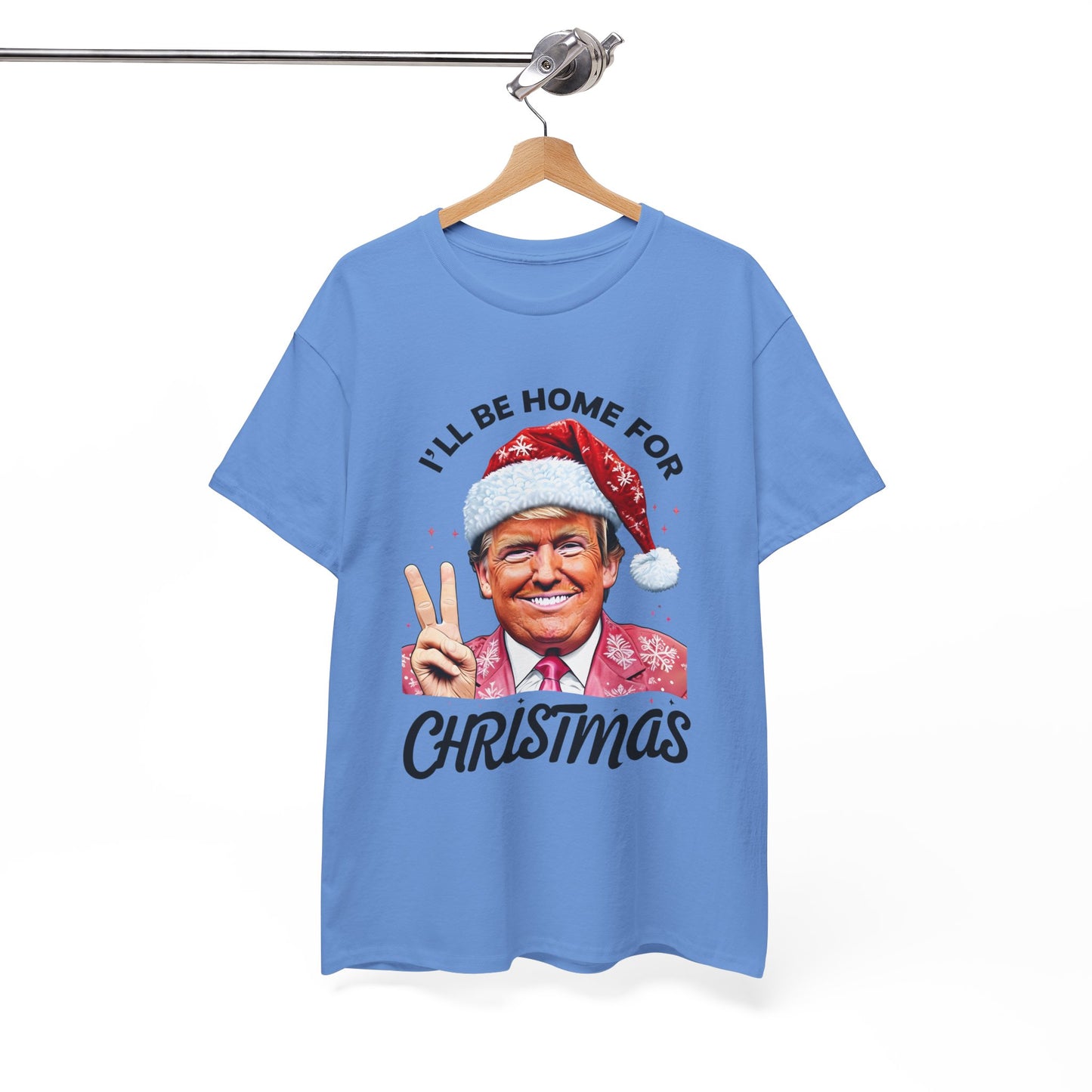 Trump I'll Be Home For Christmas T-Shirt