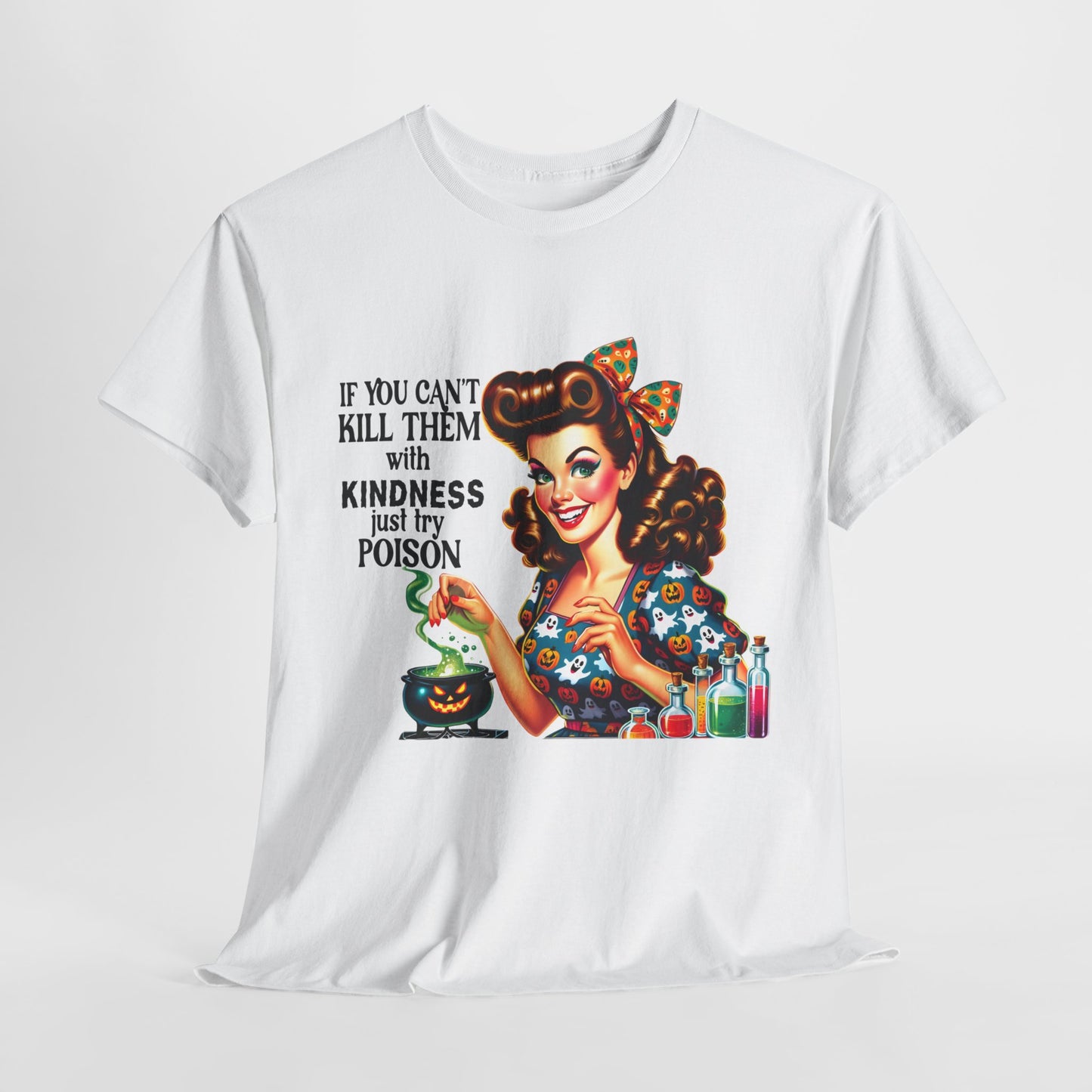 Funny Retro Housewife Short Sleeve Tee - Style #1