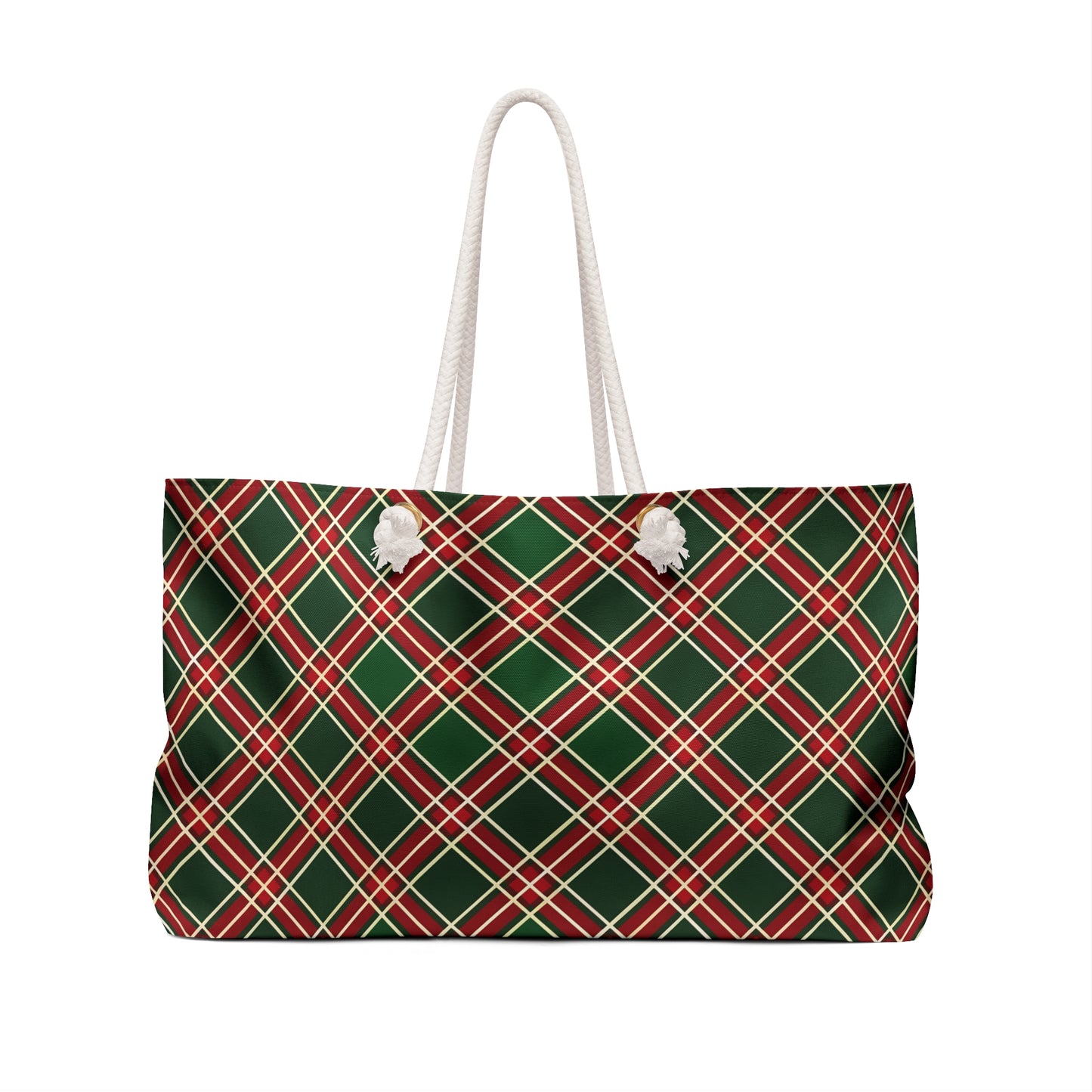 Christmas Plaid 1 Weekender Bag