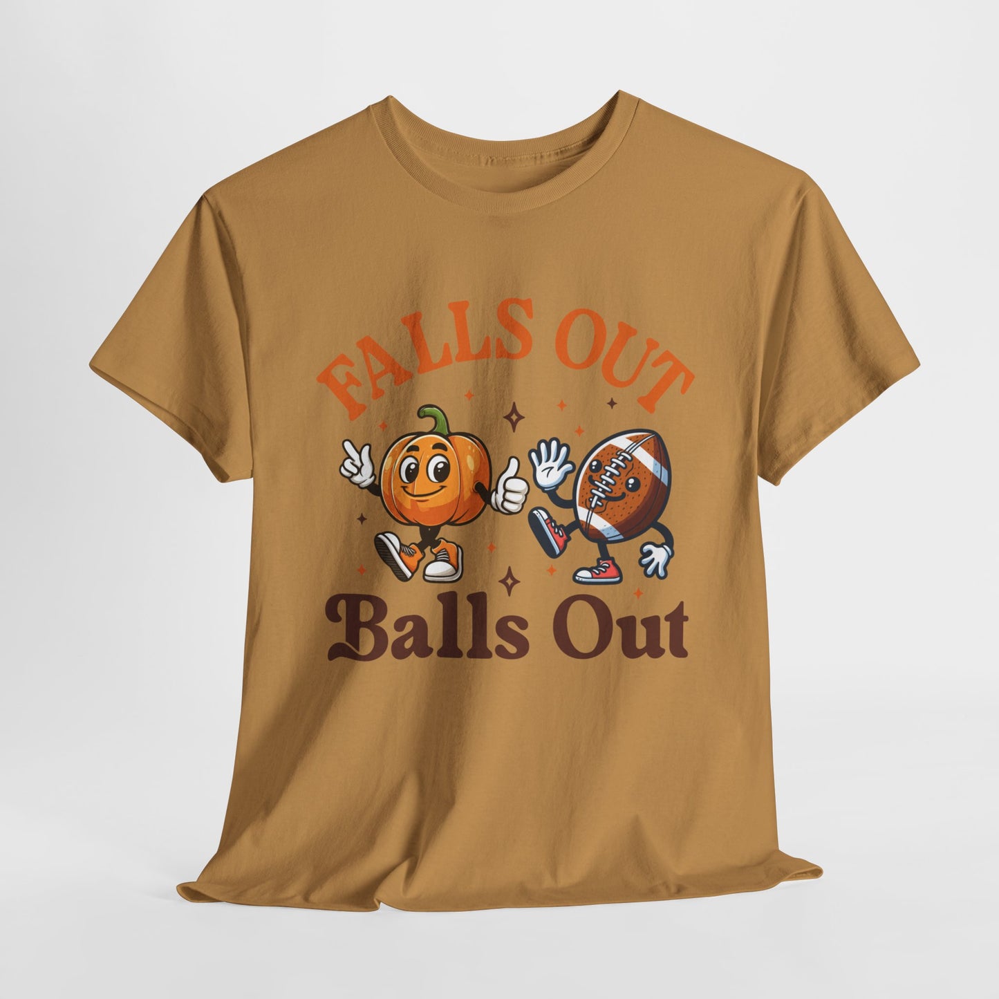 Fall Football Unisex Heavy Cotton Tee