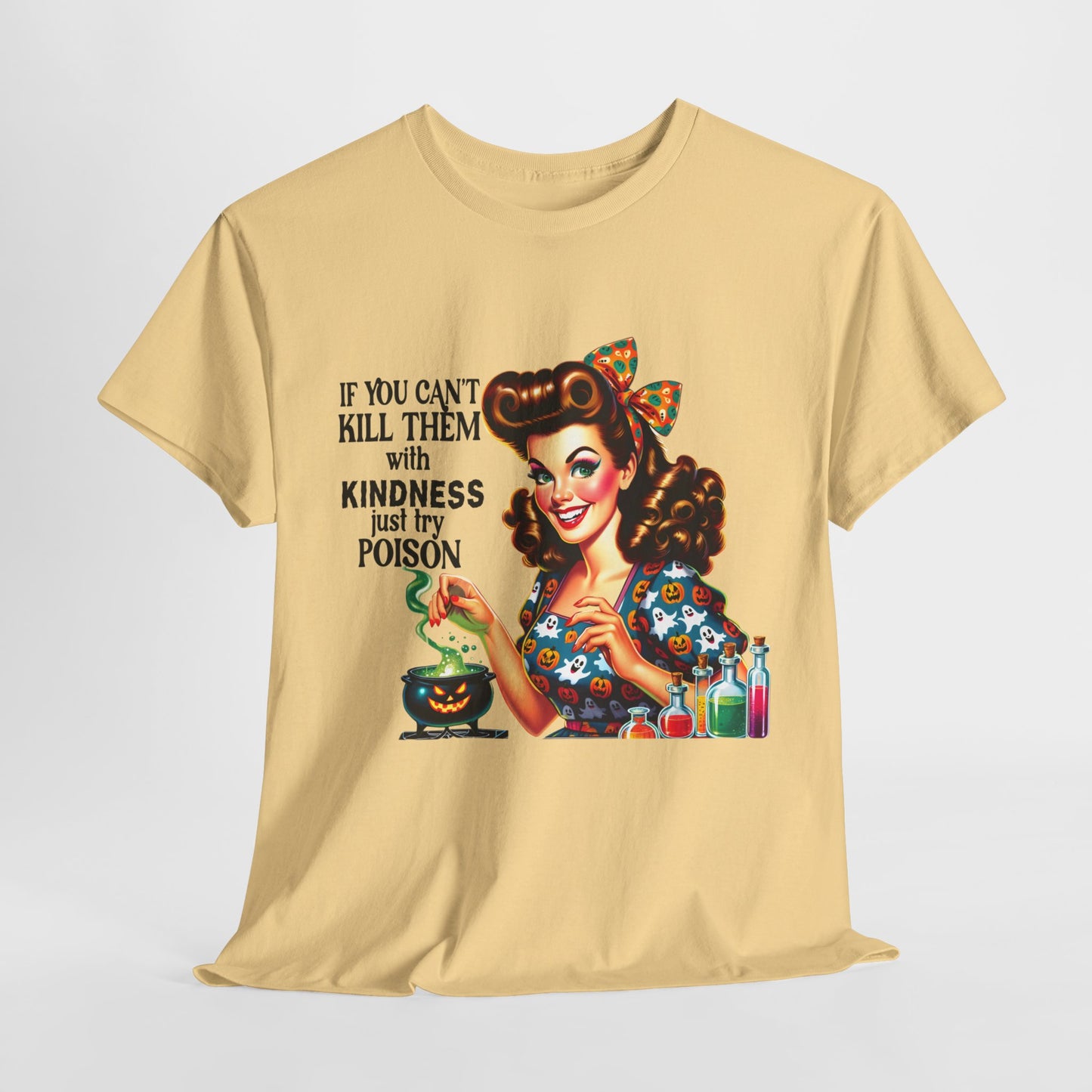 Funny Retro Housewife Short Sleeve Tee - Style #1