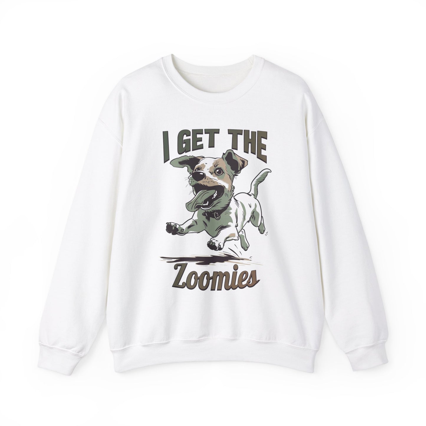 I Get The Zoomies Funny Dog Sweatshirt