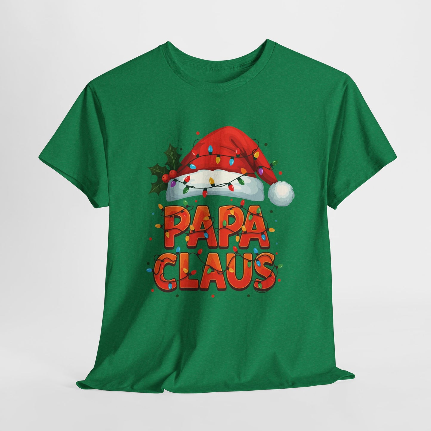 Papa Claus Christmas Heavy Cotton Tee