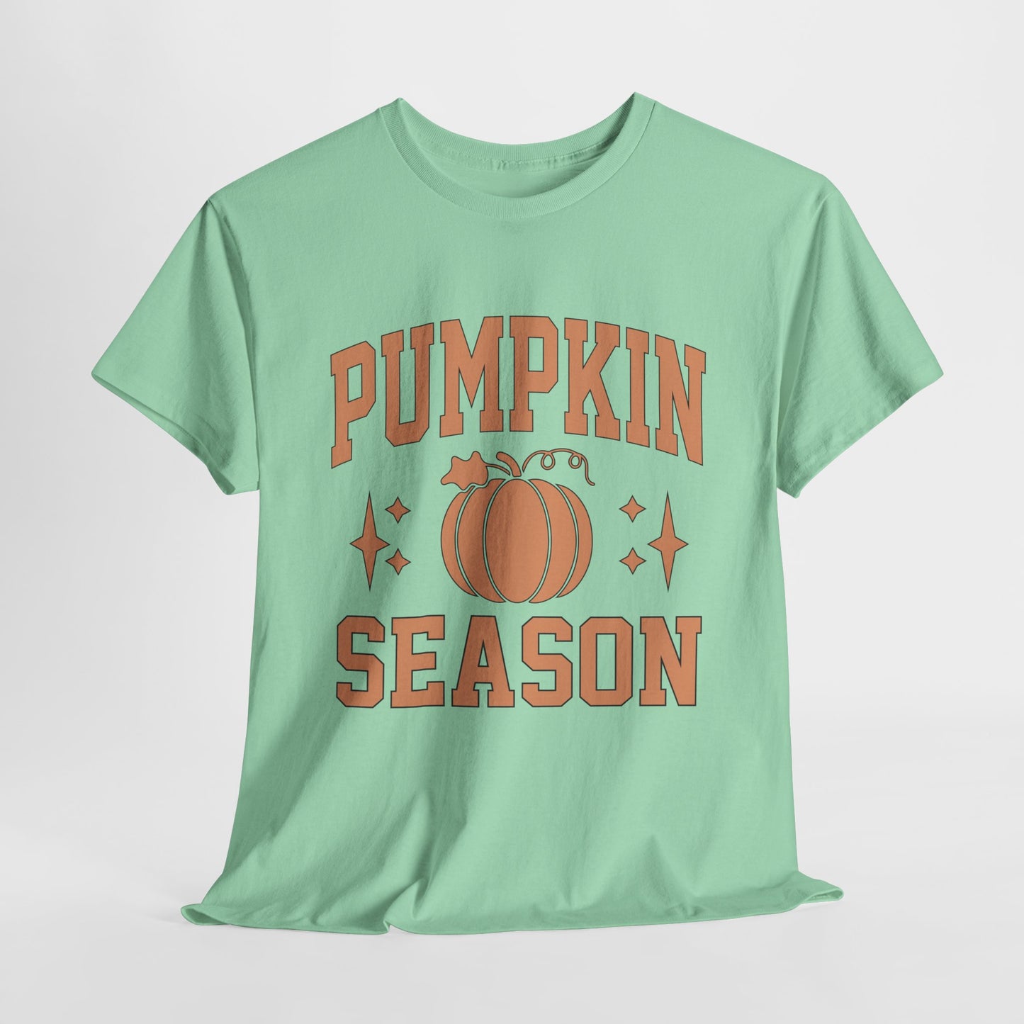 Pumpkin Season Fall Unisex Heavy Cotton Tee