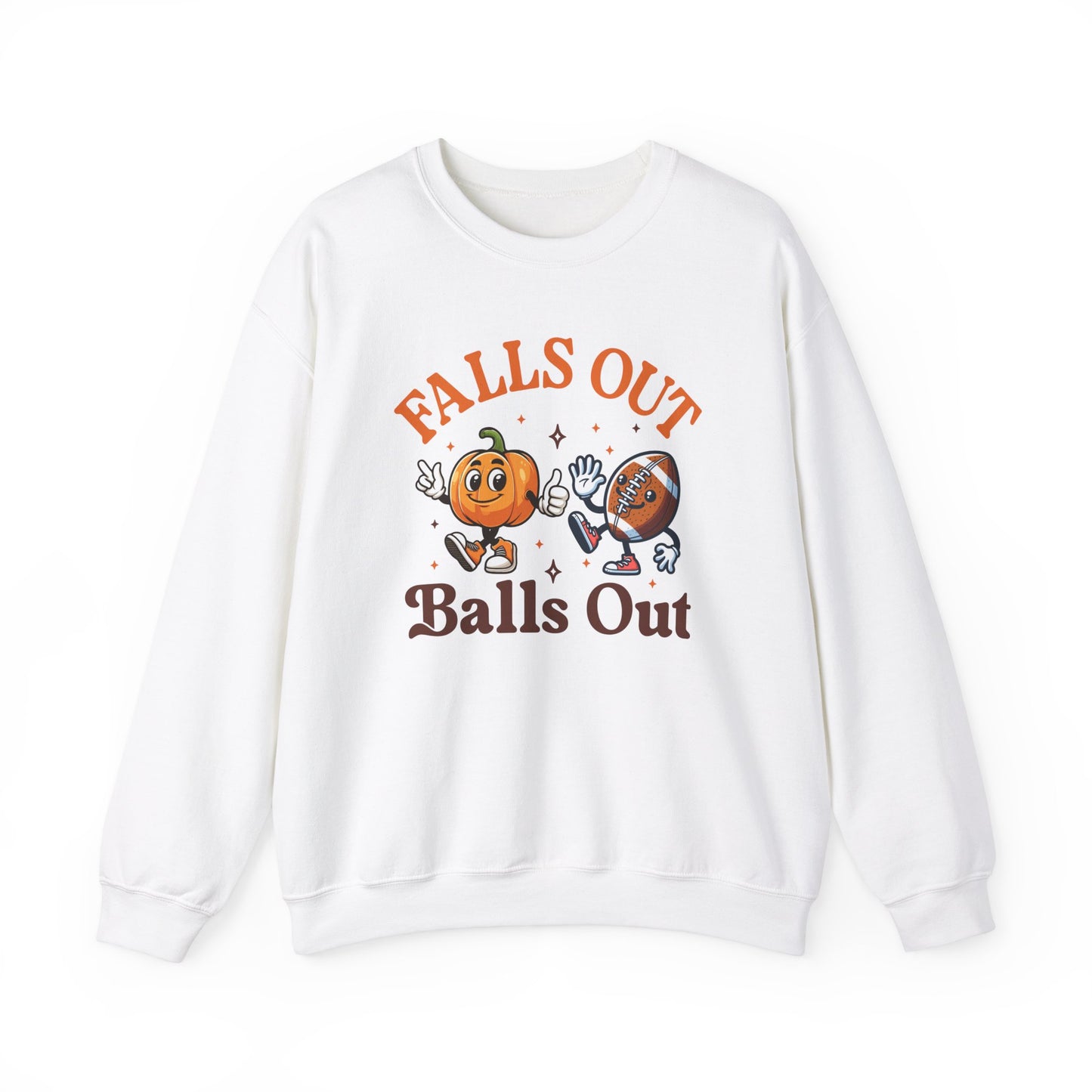 Fall Football Unisex Heavy Blend™ Crewneck Sweatshirt