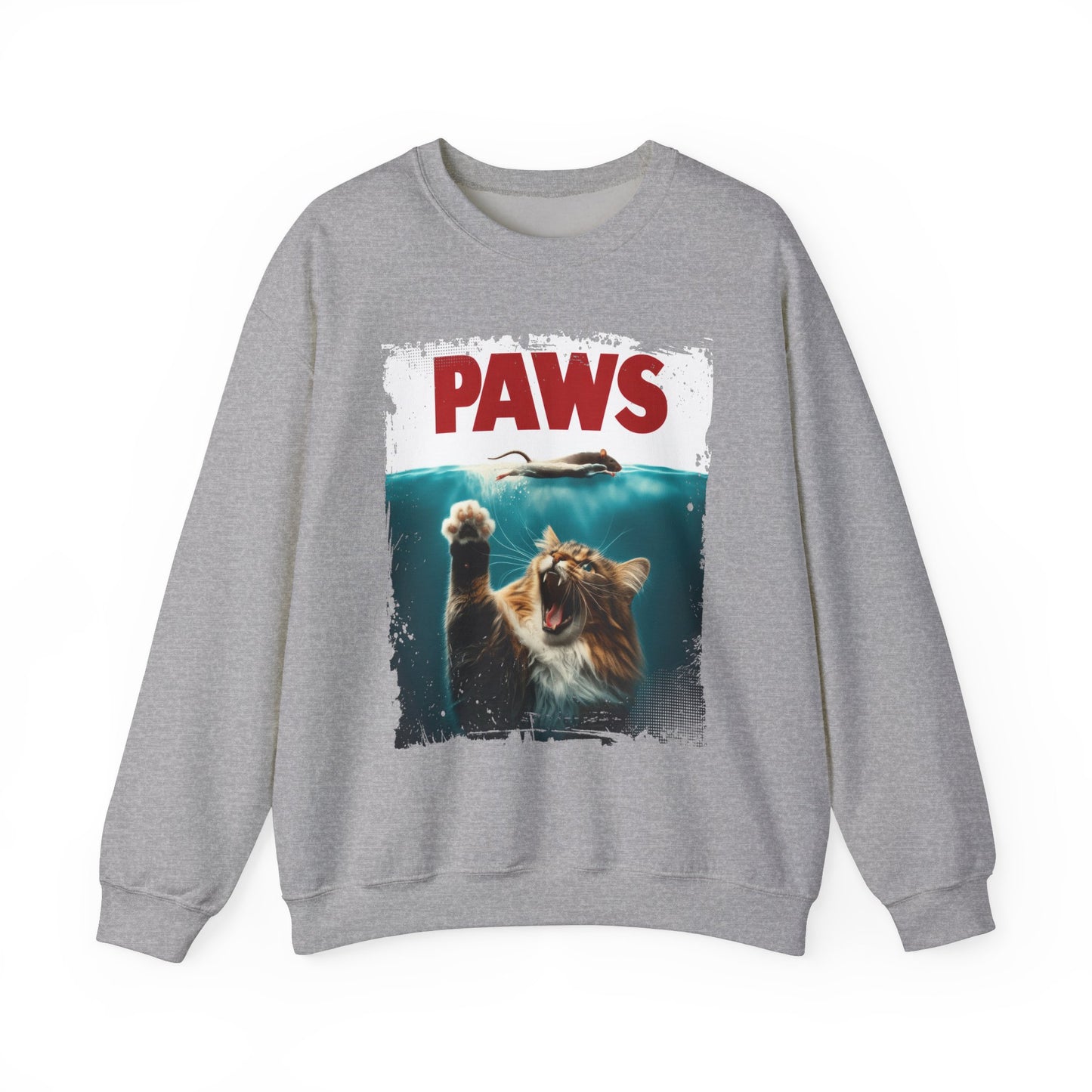 Paws Funny Cat Sweatshirt