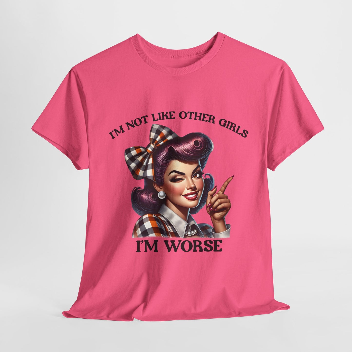 Funny Retro Housewife Short Sleeve Tee - Style #6