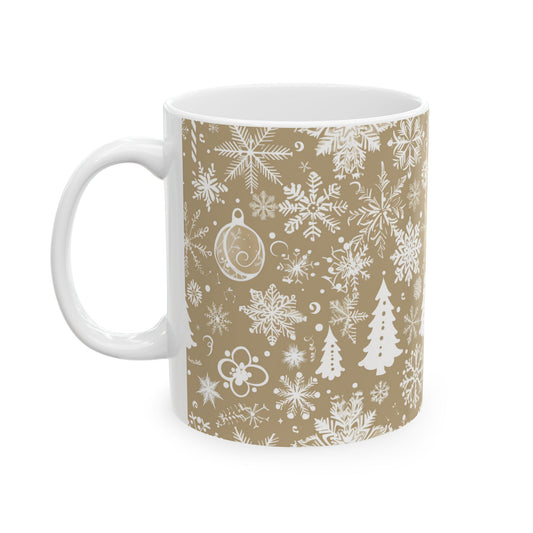 Beige Winter Wonderland Mug