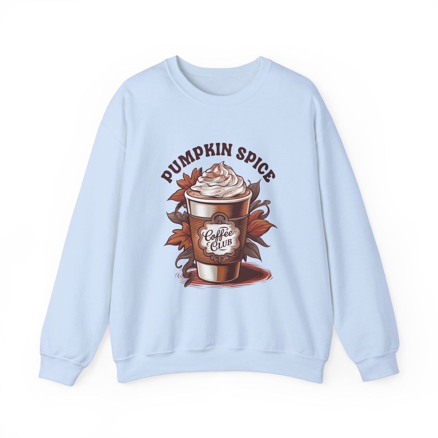 Pumpkin Spice Coffee Club Unisex Heavy Blend™ Crewneck Sweatshirt