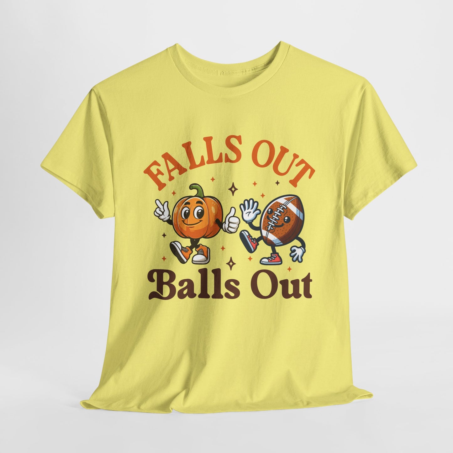 Fall Football Unisex Heavy Cotton Tee