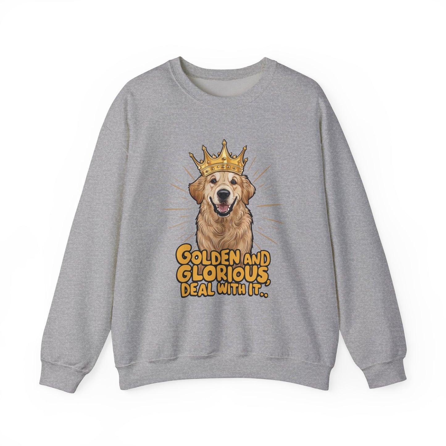 Golden Retriever Funny Dog Sweatshirt