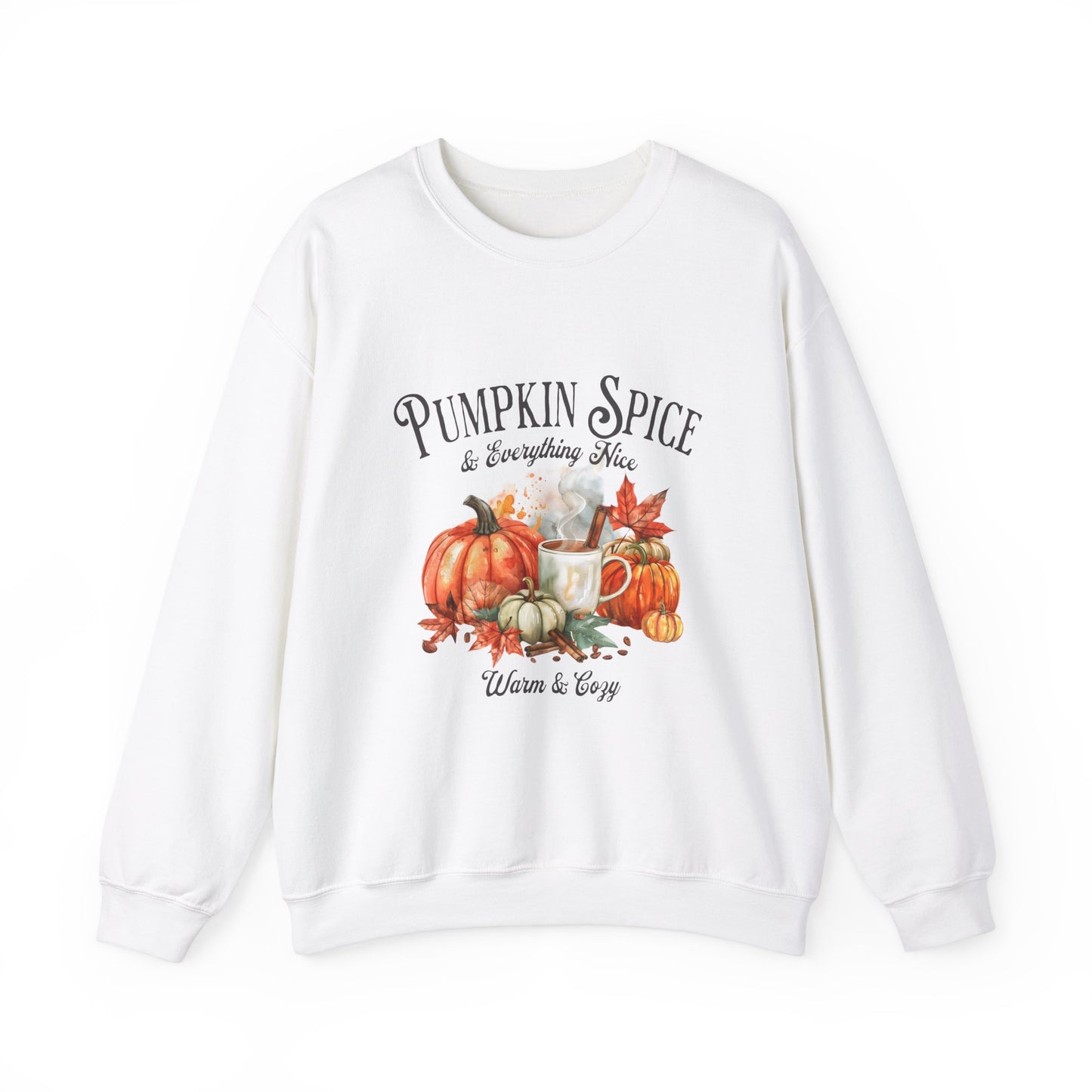 Pumpkin Spice and Everything Nice Unisex Heavy Blend™ Crewneck Sweatshirt