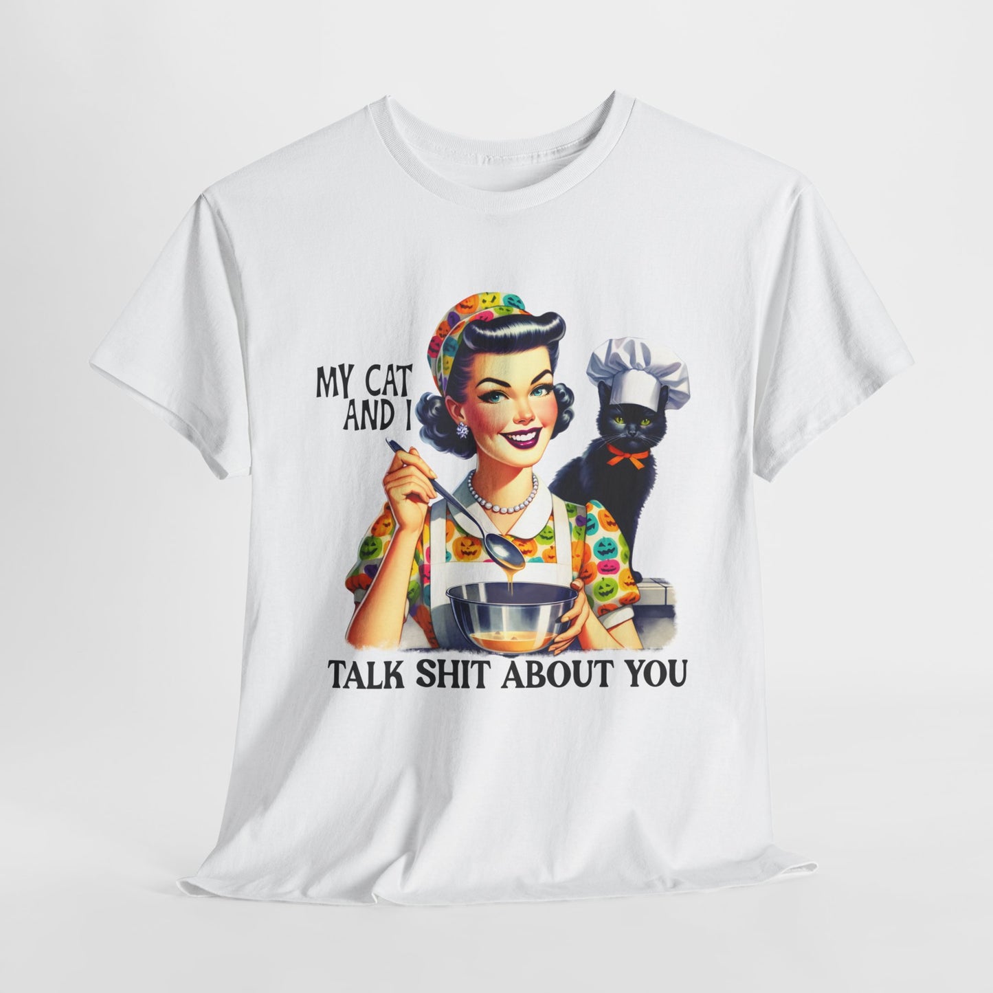 Funny Retro Housewife Short Sleeve Tee - Style #7