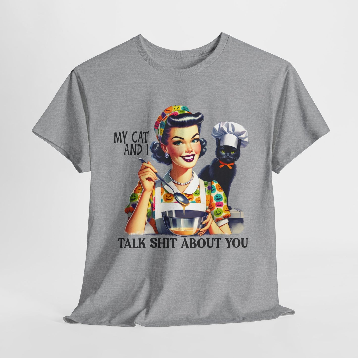 Funny Retro Housewife Short Sleeve Tee - Style #7