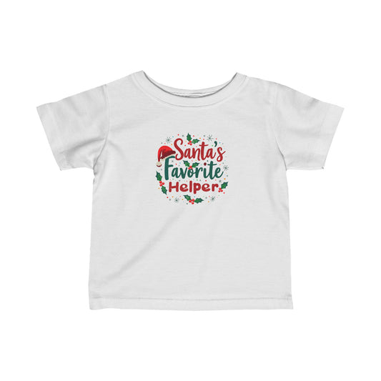 Santa's Favorite Helper Tee for Infants