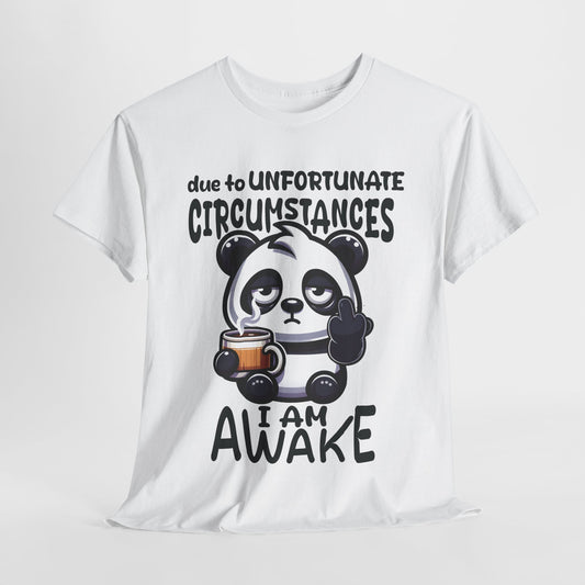 Funny Sarcastic Panda Heavy Cotton Tee