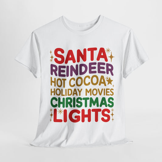 Christmas Favorites Heavy Cotton Tee