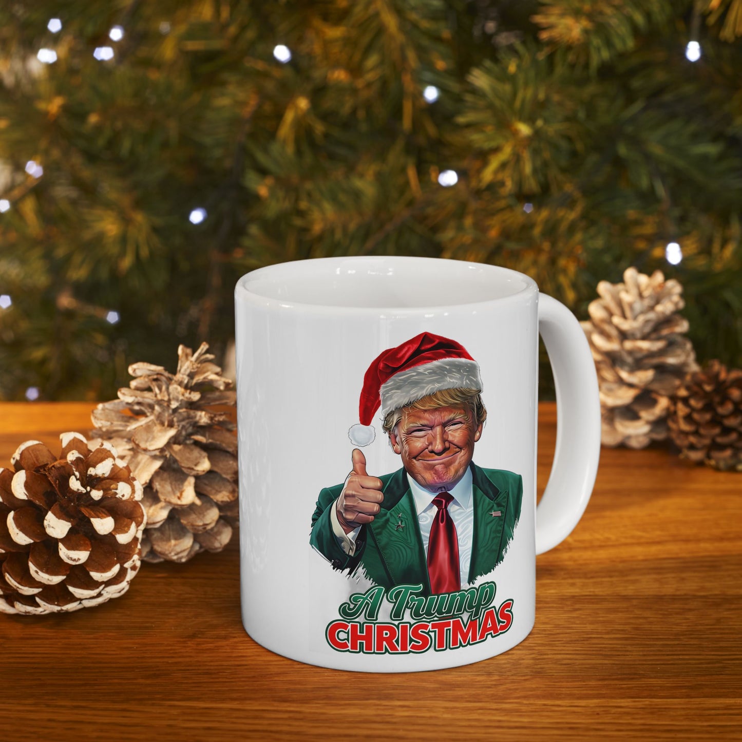 Donald Trump Christmas Mug