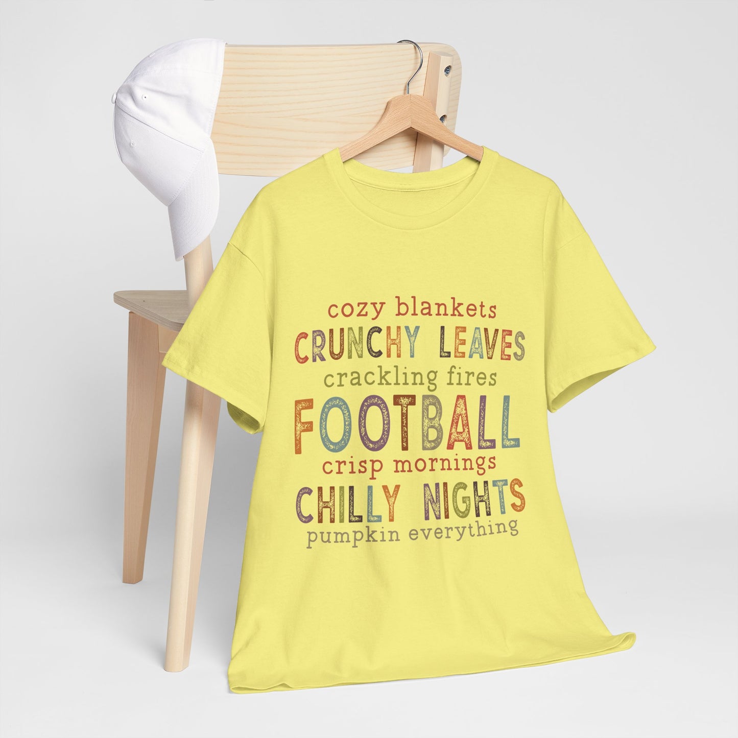 Cozy Blankets Chilly Nights Fall Autumn Unisex Heavy Cotton Tee