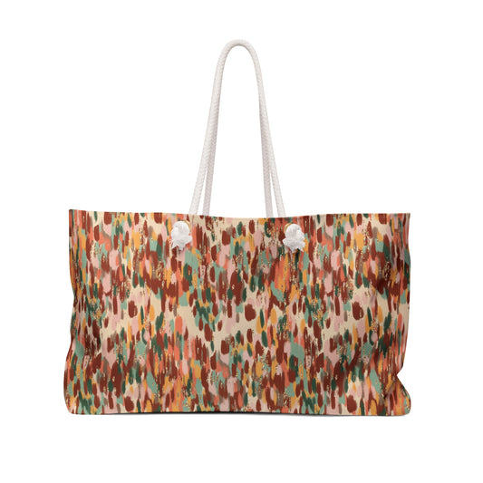 Autumn Abstract 2 Weekender Bag