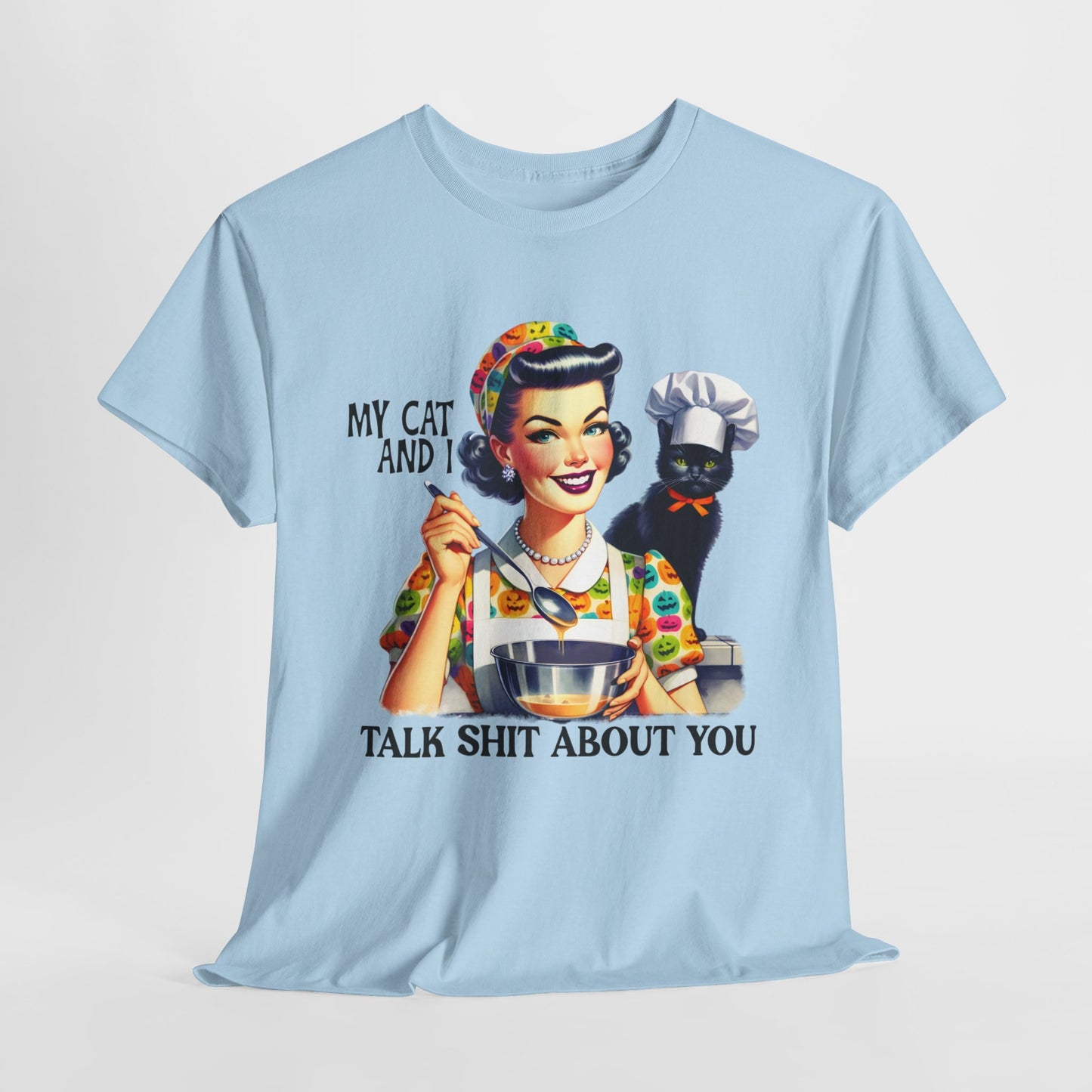 Funny Retro Housewife Short Sleeve Tee - Style #7