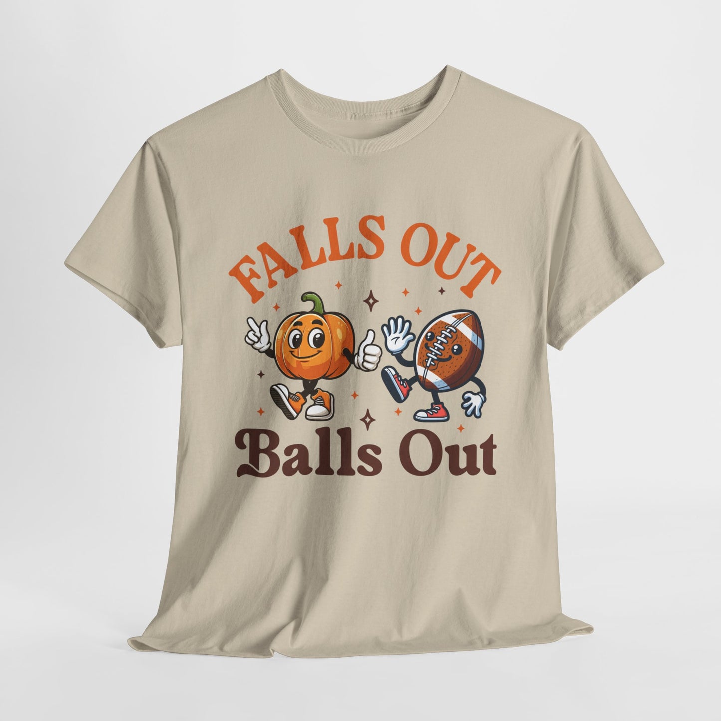 Fall Football Unisex Heavy Cotton Tee